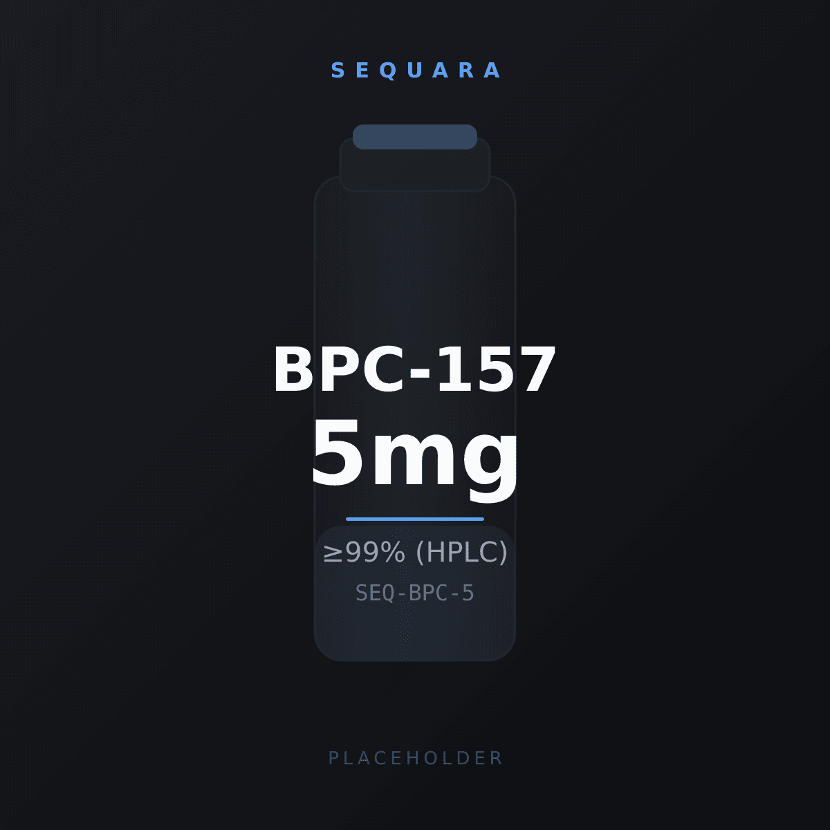 BPC-157 vial label