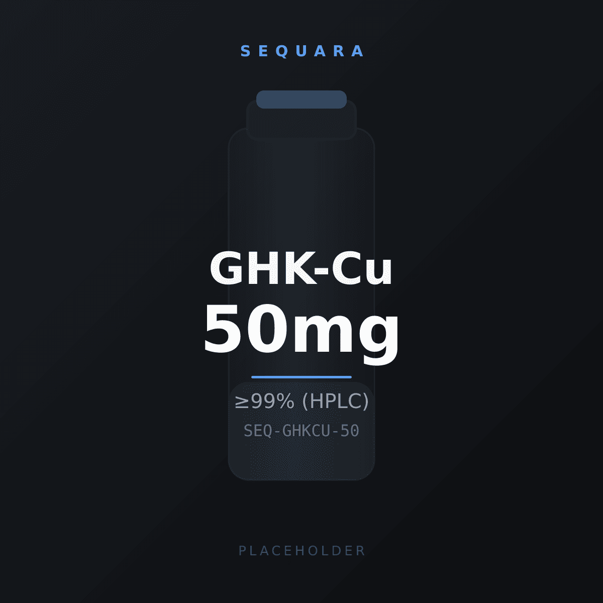 Sequara GHK-Cu vial label