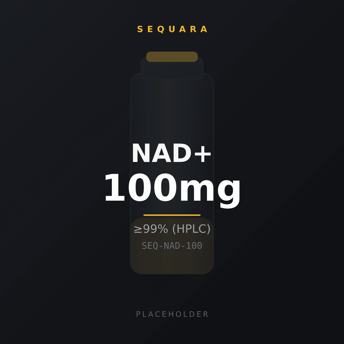 Sequara NAD+ vial label