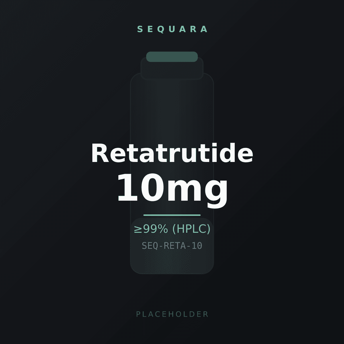 Sequara Retatrutide vial label