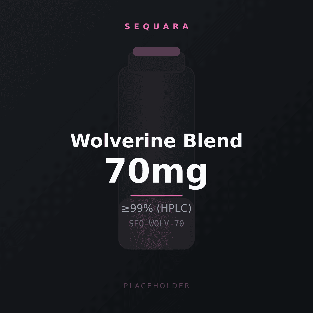 Sequara Wolverine Blend vial label